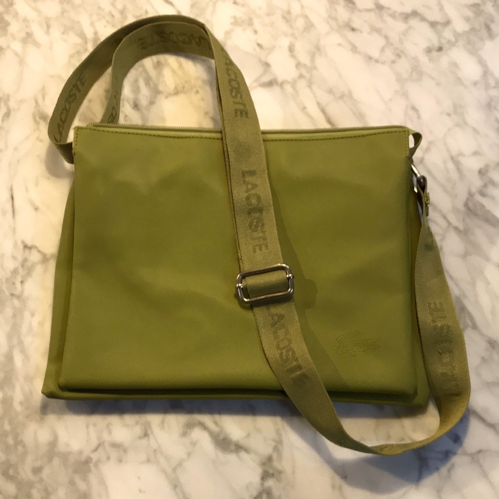 Lacoste Green Cross Body Purse